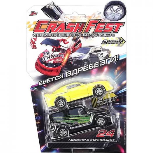 Машинки инерционные 1 Toy CrashFest 2шт. T21633 - КупиМама в городе Череповец / kupimama.ru